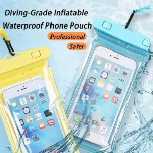 Waterproof Phone Pouch – Floating Dry Bag Case for iPhone & Samsung up to 6.8" | Swimming, Beach & Snow Protection